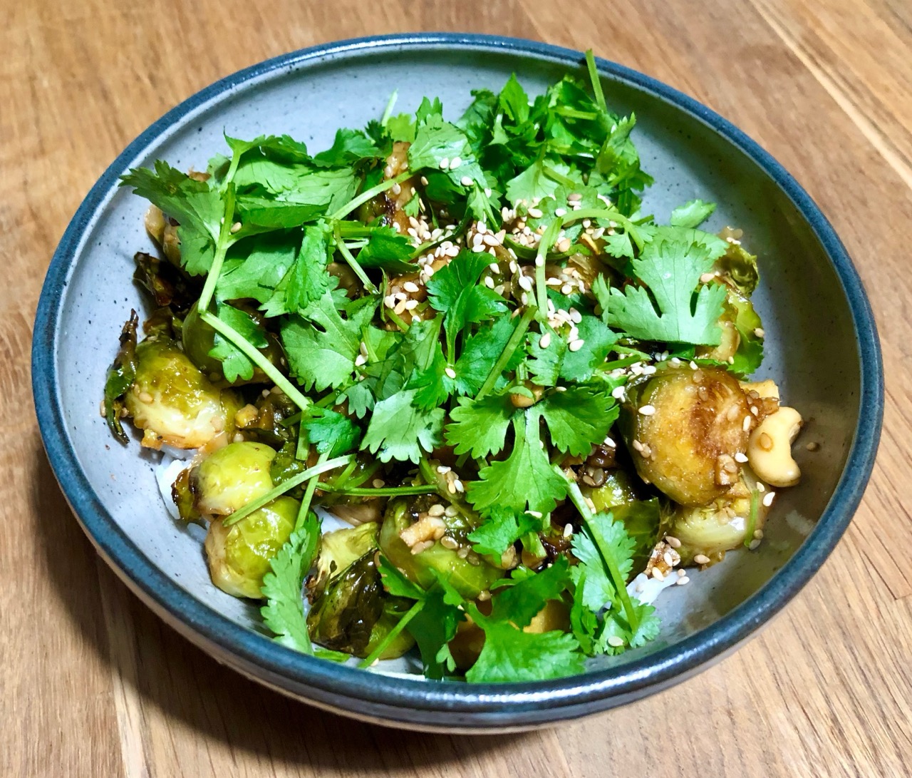 Harissa-Rosenkohl