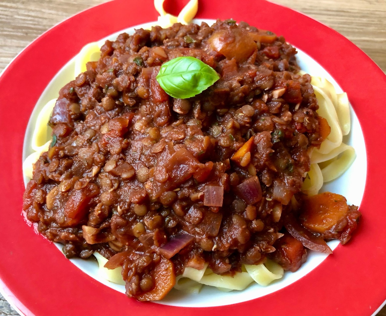 Linsenbolognese