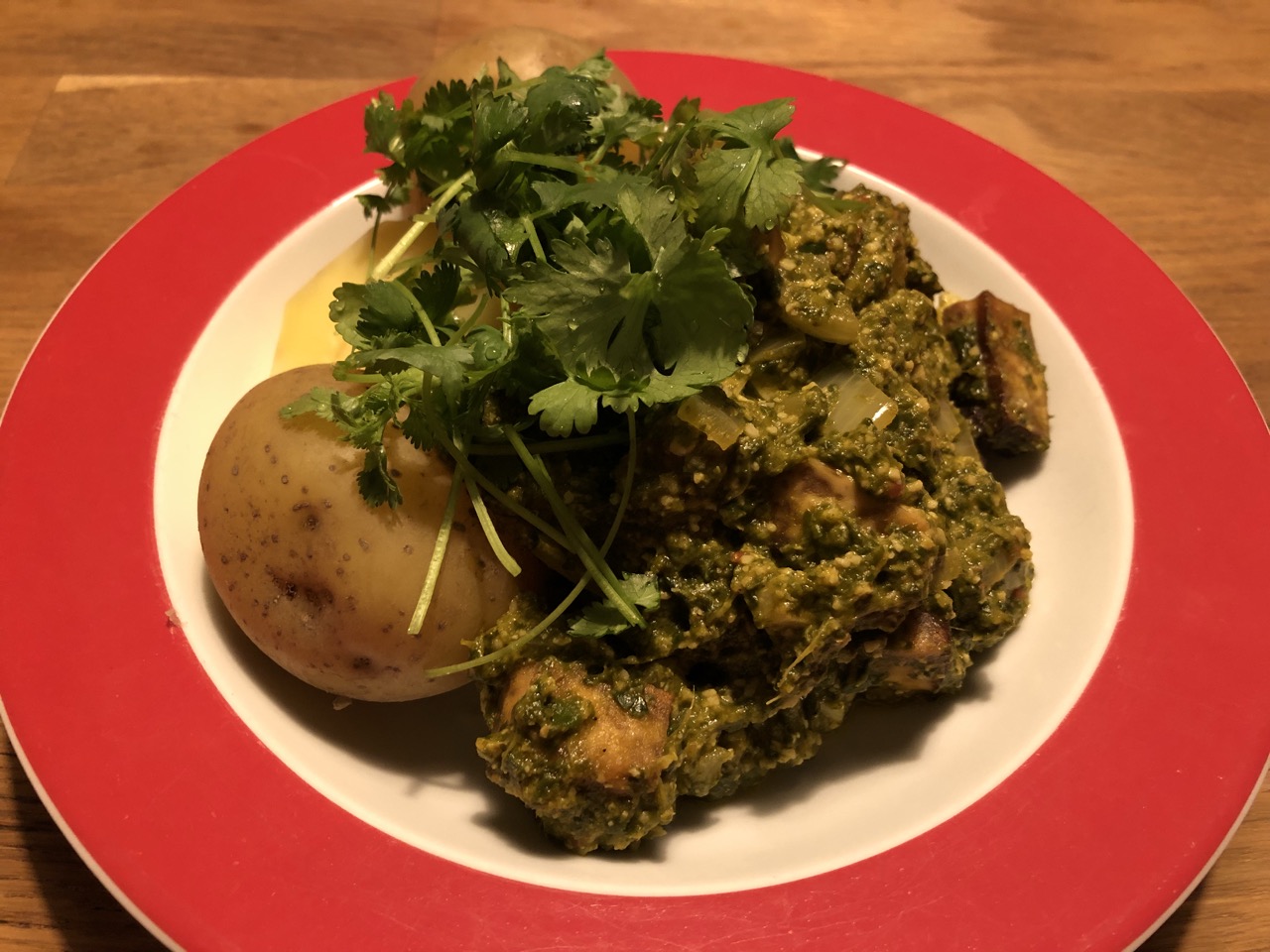 Palak Tofu
